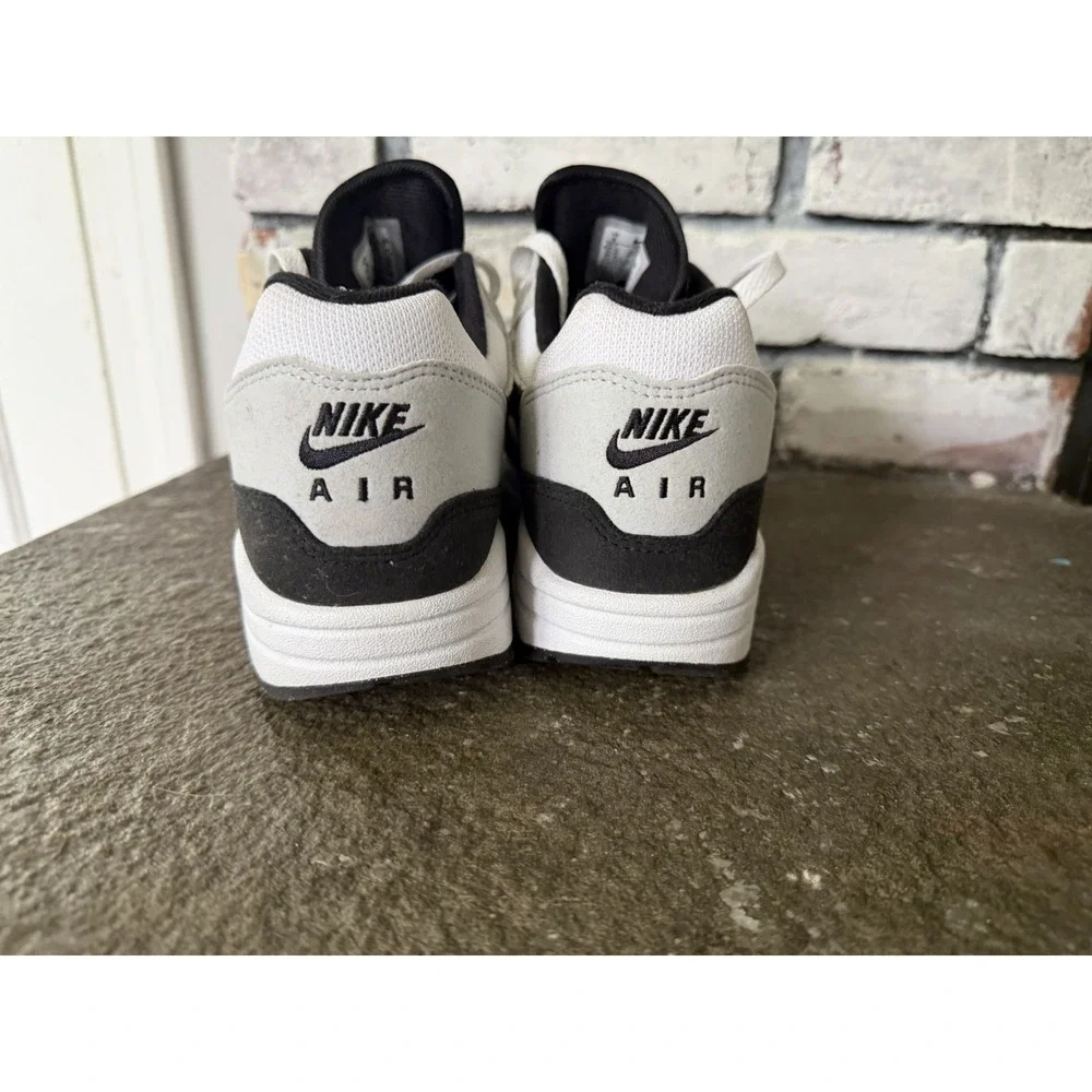 Nike Air Max 1 White Black Pure Platinum Mens Sneakers FD9082-107 Size 8